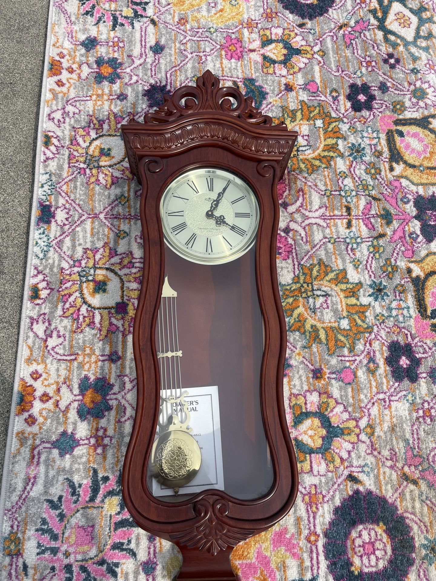 Wall Grandfather Clock 