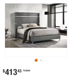 Brand new in box king size bed frame with a brand new mattress in box included 🚨 free same day delivery available 🚨 habló español