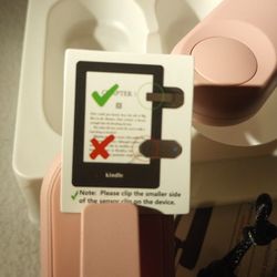 New Remote Control Page Turner For Kindle Pink. Nuevo Control Remoto Para Pasar Páginas Kindle.