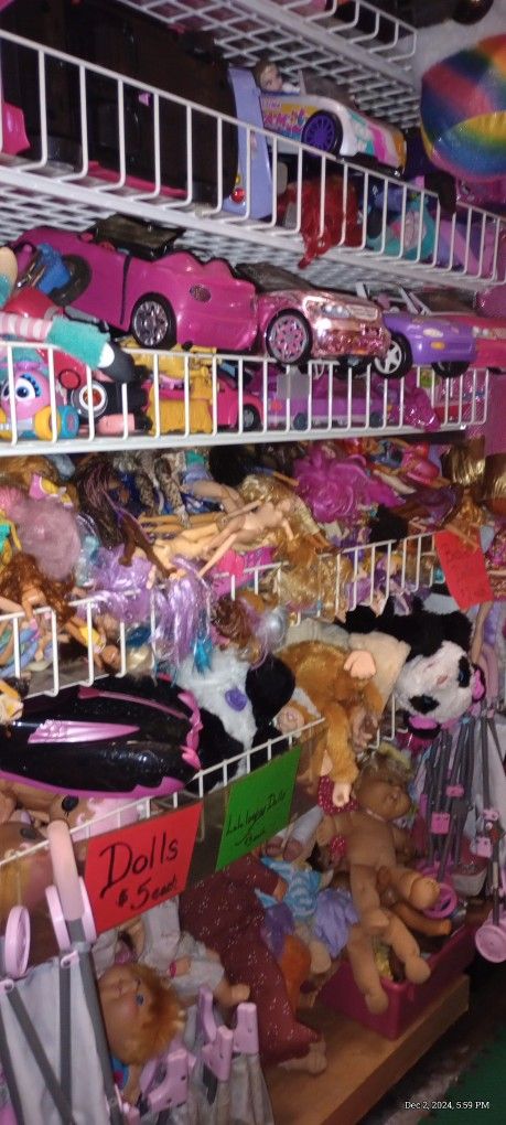 Toys Toys Toys And More Toys! Not Garage Sale Prices But Cheaper Than The Stores Just Let Me Know If You Want To Come By And Check Out What I Have And