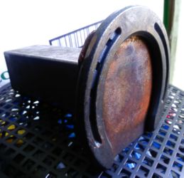 custom hitch horseshoe cover