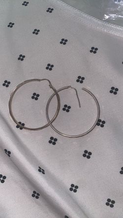 Silver earings