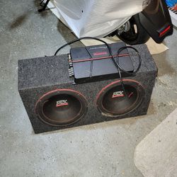 Amp and speakers