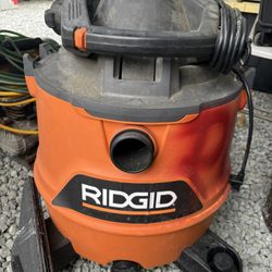 Shop vac  Ridgid