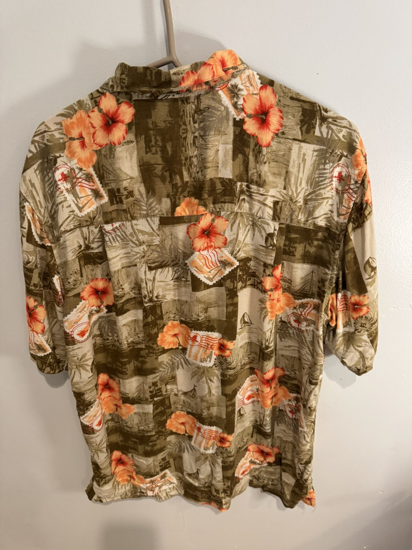 Men’s Hawaiian Shirt Caribbean Joe Button Down (1009)