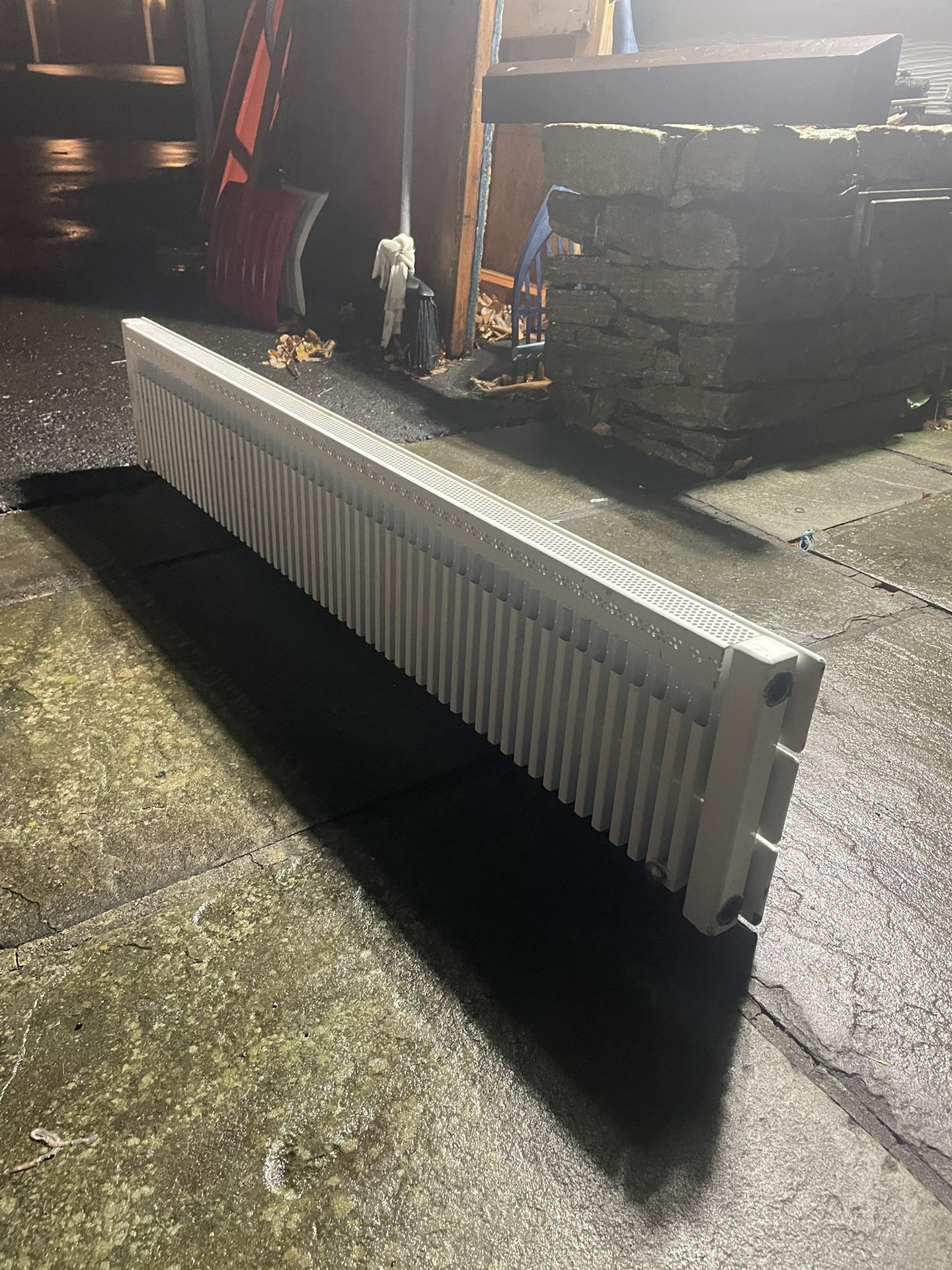 Runtal 5 FT UF-3 Baseboard Heater 1/2” Female Thread - 9” High X 5’ Long