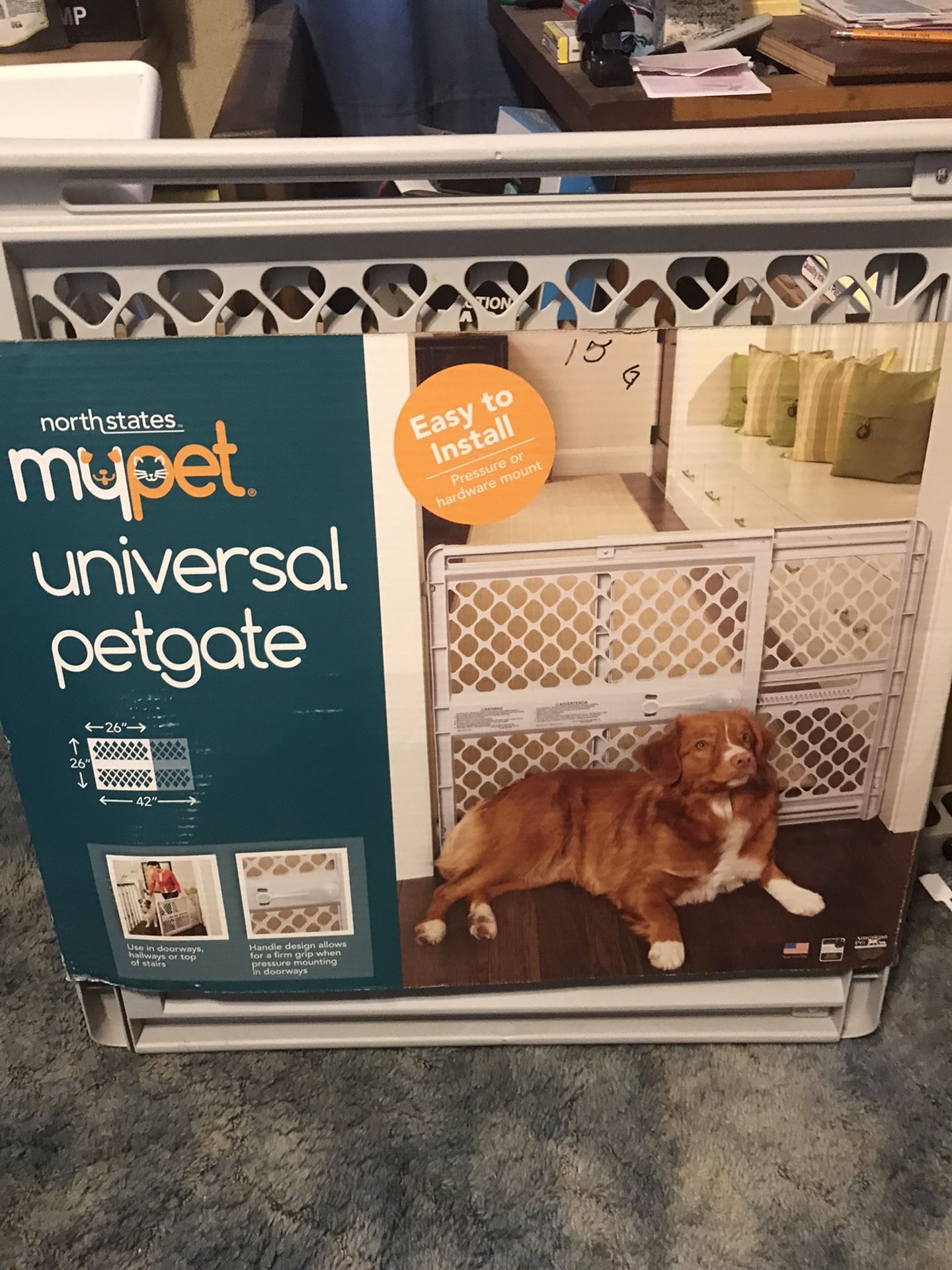 Brand New Heavy Duty Safety Gate Only $30 Firm