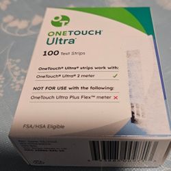 One Touch Strips 100 Count