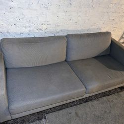 IKEA Karlstad Sofa – Grey, Great Condition