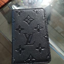 Brand New Black Embossed Card Holder/Wallet