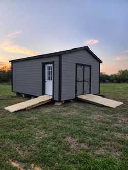 16x20 GABLE SHED/backyard storage + paint and caulking (discription for more info)