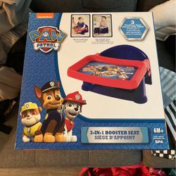 Paw patrol booster seat