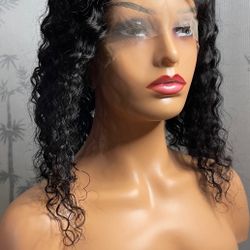 14” Deep Wave Human Hair 