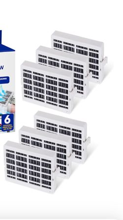  6 x W10311524 Fresh Flow Air Filter