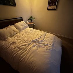 Full Bed Frame & Mattress 