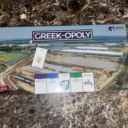Brand New Wrapped Greek-ology Monopoly board game