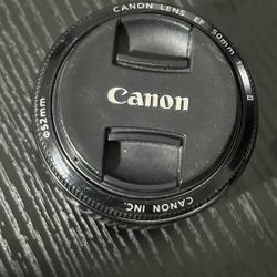 Canon EF 50mm 1.8