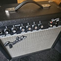 Fender Guitar And Amp And Case