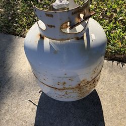 Lpg Tank It Has Some Left