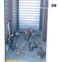 Auction Unit 214 5/24 - Garden Tools, Lawn Equipment, Tools