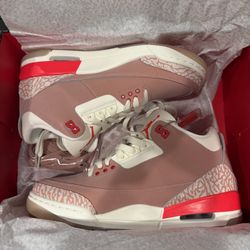 Air Jordan 3 Retro Rust Pink Women’s 9 (Men’s 7.5)🔥