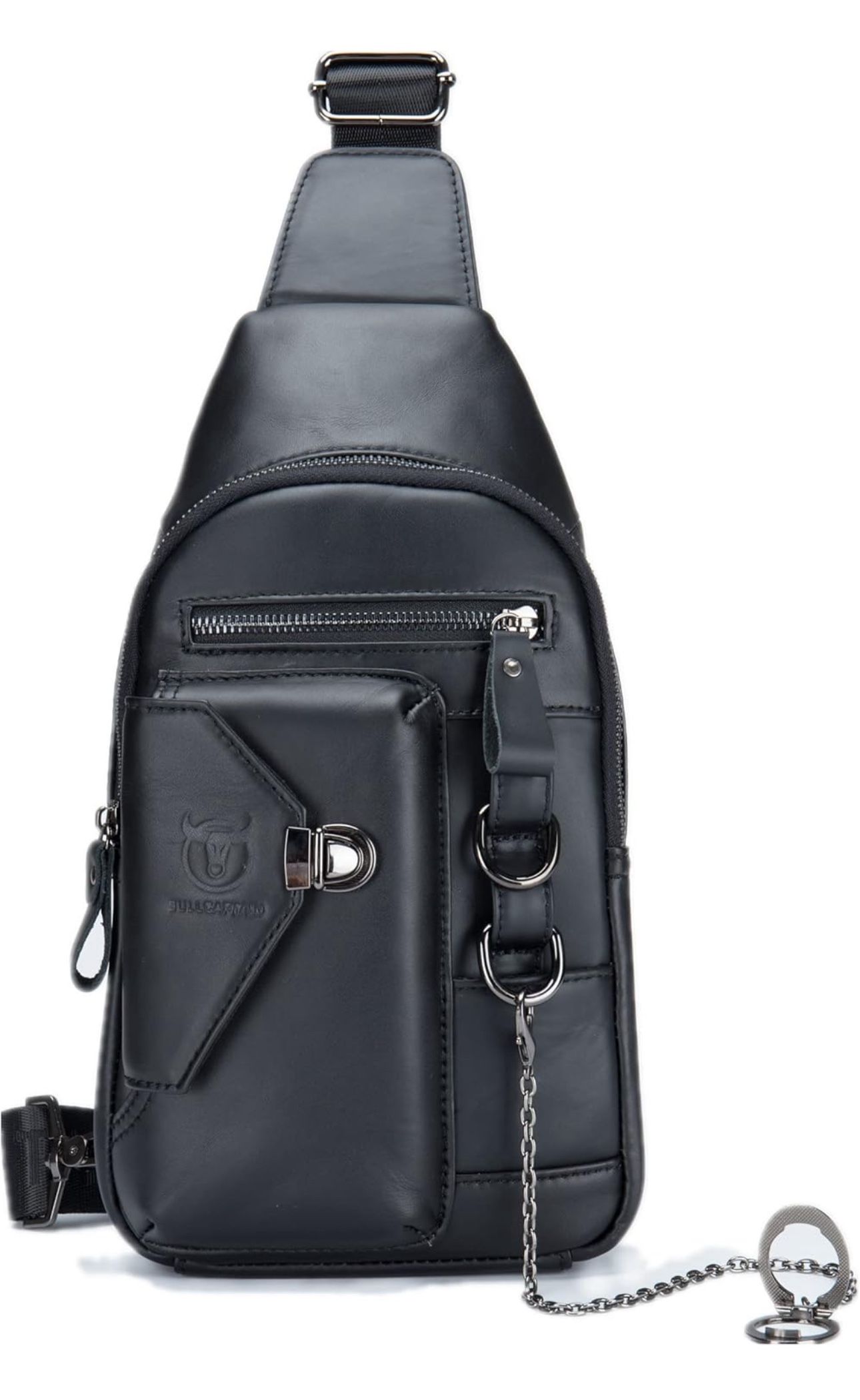 BULLCAPTAIN XB-520 Sling Bag Crossbody Backpack for Men