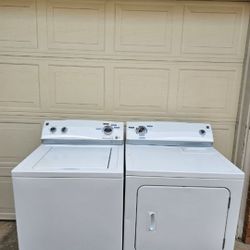SET WASHER AND DRYER KENMORE BOTH ELECTRIC LARGE CAPACITY 