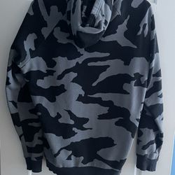 Grey/Black Camouflage Under Armour Hoodie.