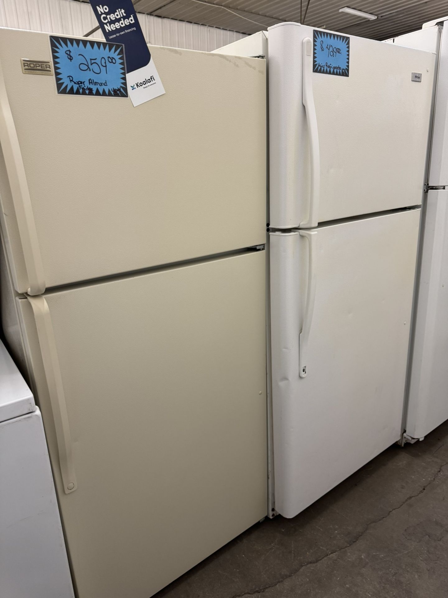 Huge Refrigerator Sale