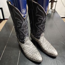 Nocona Elephant Print Men's Sz 9B Justin Boots