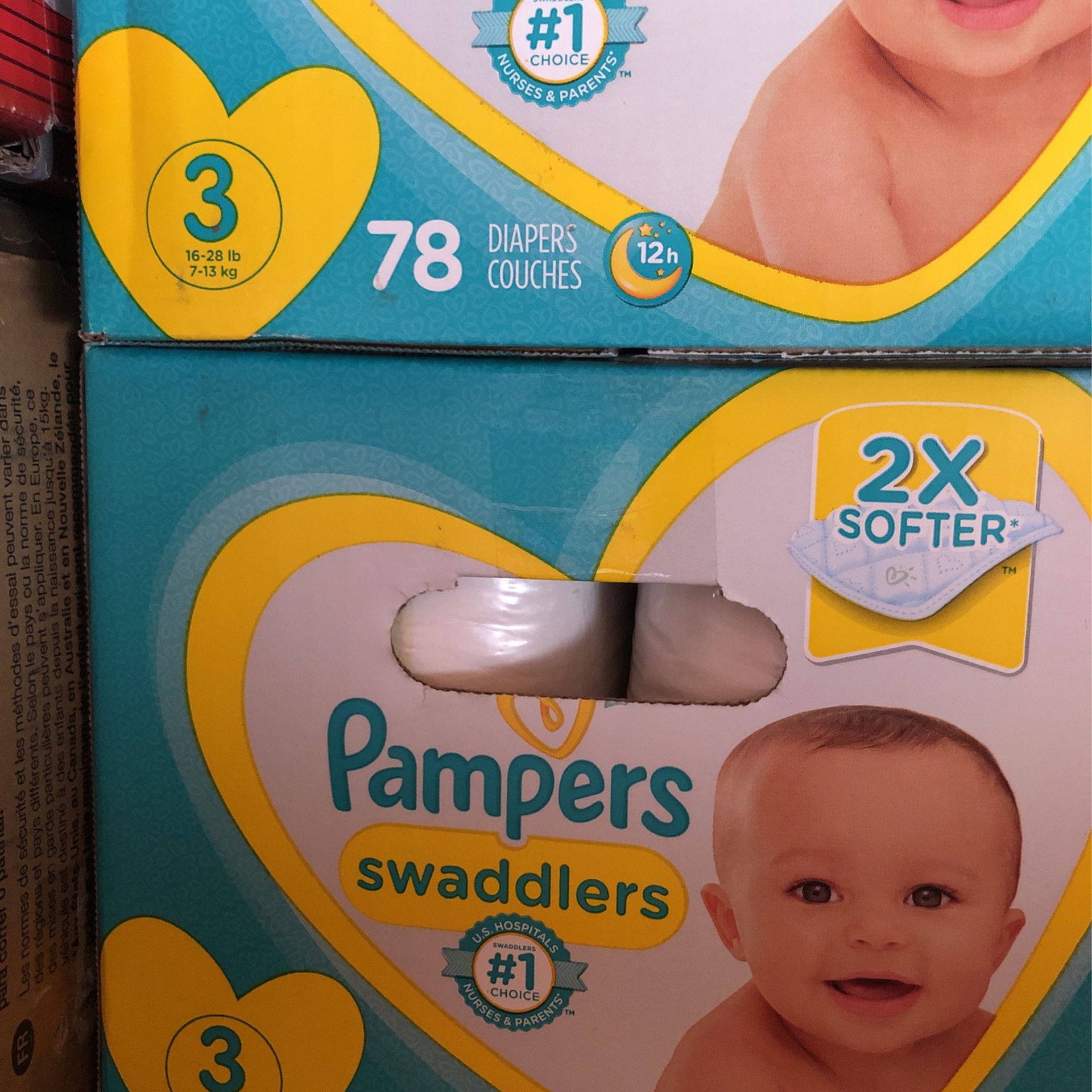 Pampers Swaddles Size 3 Only
