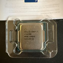 Intel i7-11700k (3.6GHZ) Processor