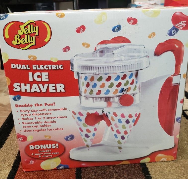 jelly belly dual electric ice shaver (NEW)