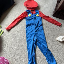 Kids Costume Mario Size 6-7