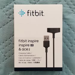 New Genuine OEM Fitbit Inspire HR & Ace 2 Black Charging Cable  Ig