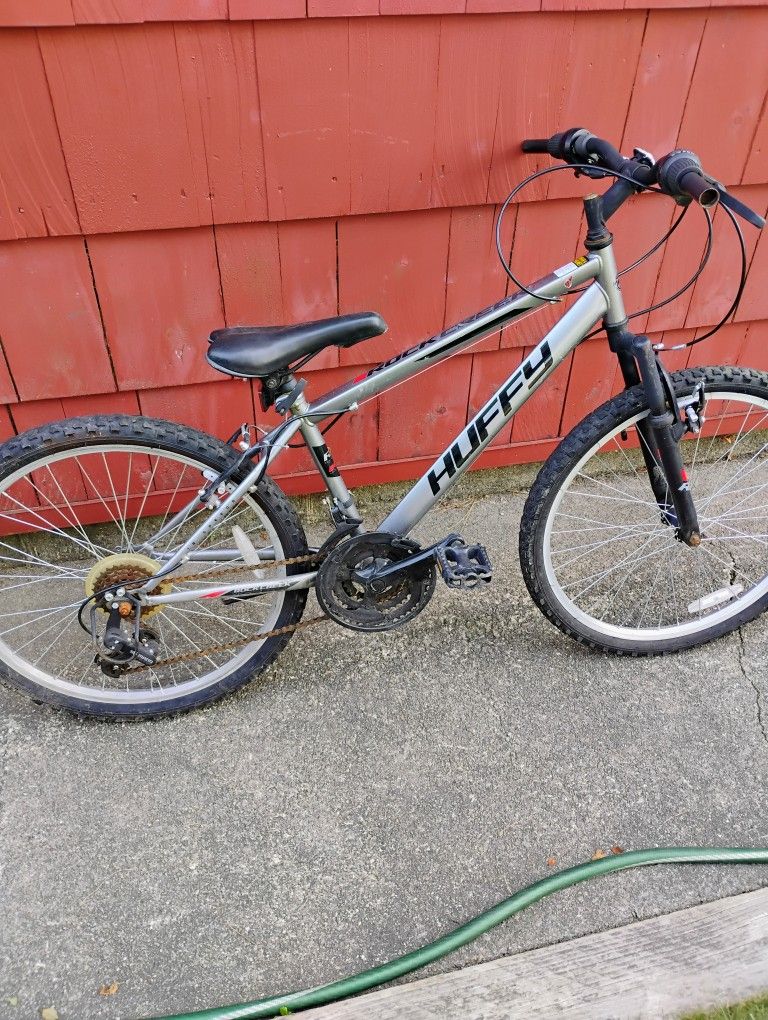 24 Inch Huffy  18 Speed Rock Creek $ 75