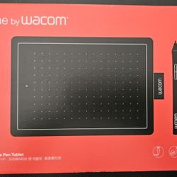 One By Wacom - Creative Pen Tablet - Black & Red Colour - New