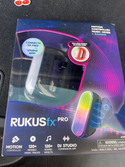RUKUSfx Pro Motion Controlled Music Mixer + Gaming