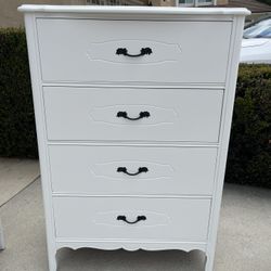 Tall White Dresser