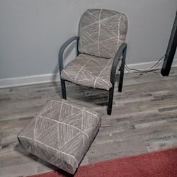 Chair With Foot Stool