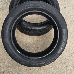 [1] Continental ProContact GX SSR Run Flat 235 50 19 New Tire Missing Sticker