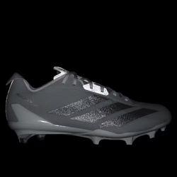 adidas Adizero Electric Football Cleats Mens Silver Sneakers Athletic Shoes IH59