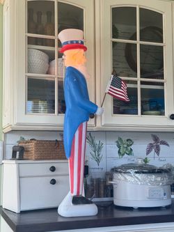 Vintage Uncle Sam Blowmold.