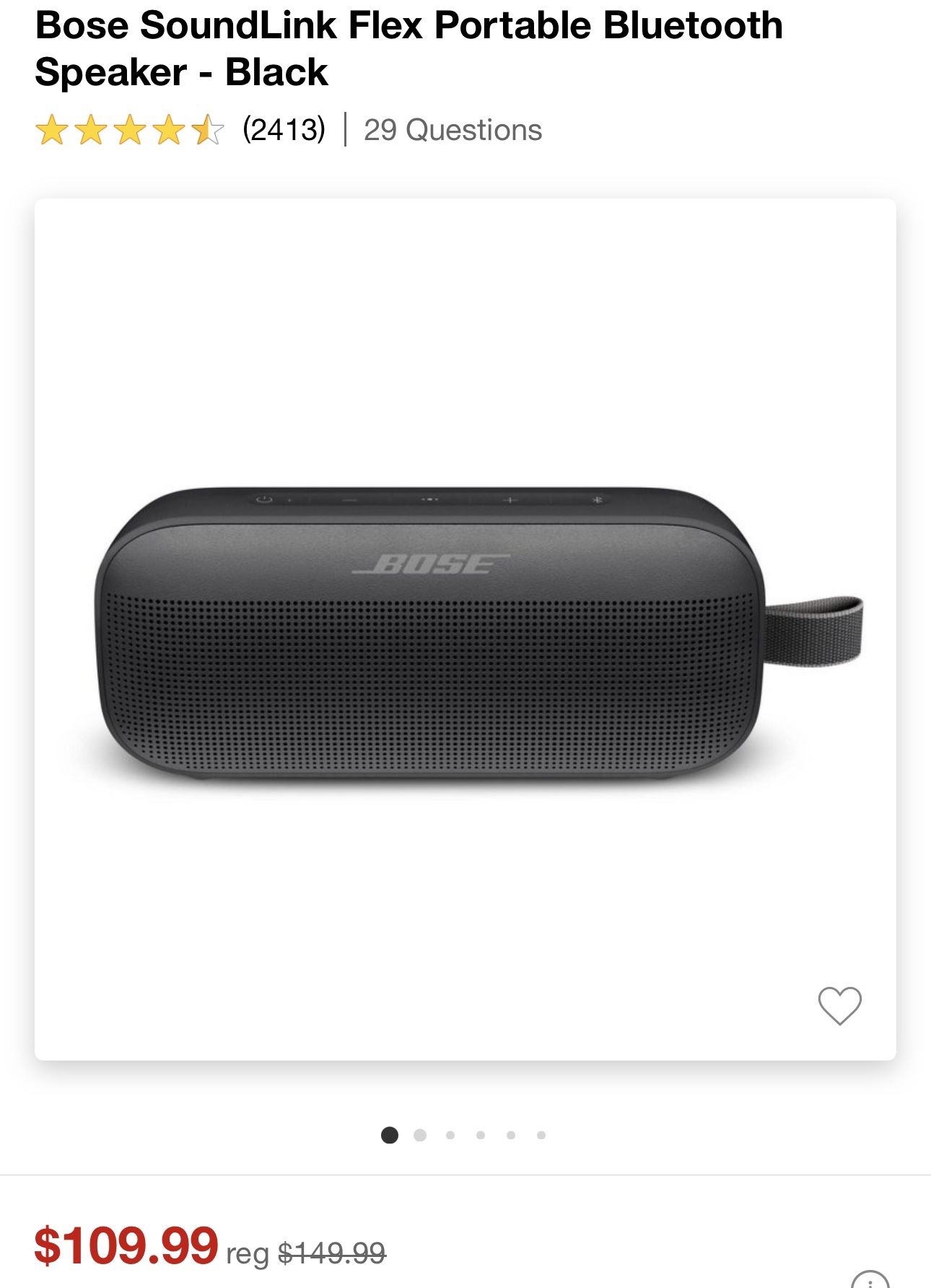 Bose Speaker 