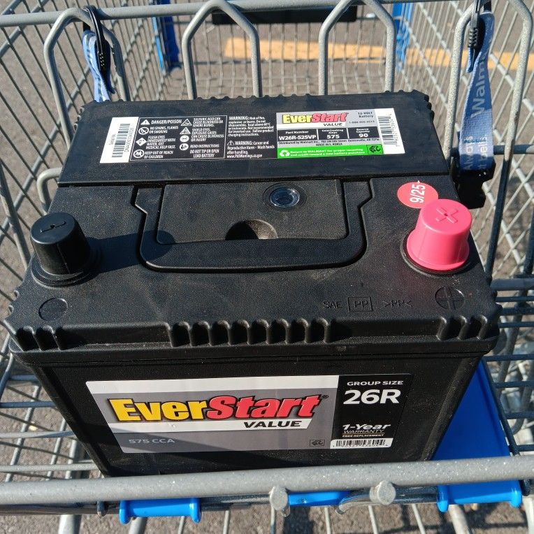 New Walmart Battery 26R
