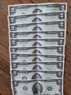 $2 BILLS