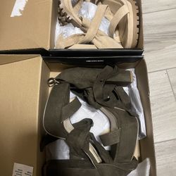 2 Pair Of Fashion Nova Heels 