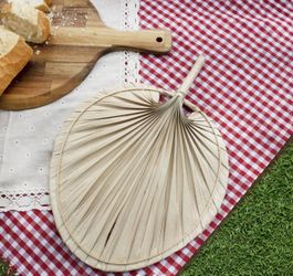 Palm Leaf Hand Fan/Wall Decor