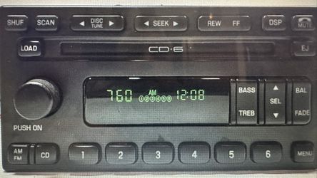 FORD Excursion Expedition F150 F250 F350 Explorer OEM Radio 6 CD Disc Changer Player