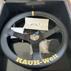 New Rwb Leather Steering Wheel.  63 Of 300